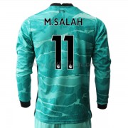 Fotbollströjor Liverpool 2020-21 Mohamed Salah 11 Bortatröja Långärmad..